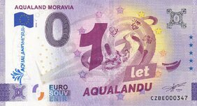 Aqualand Moravia (CZBE 2023-1) pečiatka
