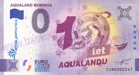 Aqualand Moravia (CZBE 2023-1) pečiatka