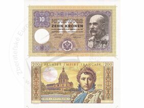 Arch 10 Kronen Franz Joseph/200 Francs Napoléon