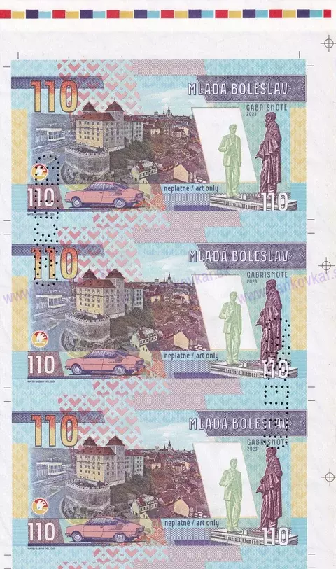 Arch Škoda 110 R coupé2023CANCELED bez číslovača