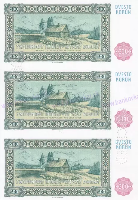 Arch veľký 200 korún SVK