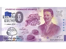 Atkáryho Kremnické Krumple (EEFJ 2025-2) pečiatka SK