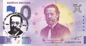 Bedřich SMETANA (CZBH 2024-1) pečiatka