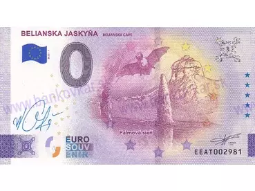 Belianska jaskyňa DOTLAČ 2025 (EEAT 2025-1) podpis M.Gábriš