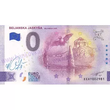 Belianska jaskyňa DOTLAČ 2025 (EEAT 2025-1) podpis M.Gábriš