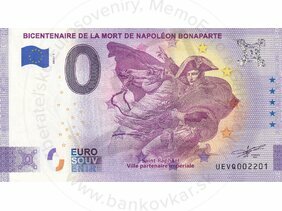 Bicentenaire de la Mort de Napoléon Bonaparte (UEVQ 2021-1)