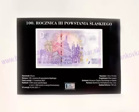 Blister 100. Rocznica III Powstania Śląskiego