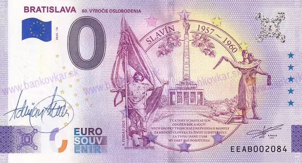 BRATISLAVA 80.výročie oslobodenia EEAB 2025-10 podpis A.Ferda