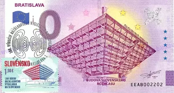 Bratislava - budova Slovenského rozhlasu EEAB 2023-9