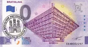 Bratislava - budova Slovenského rozhlasu (EEAB 2023-9) pečiatka
