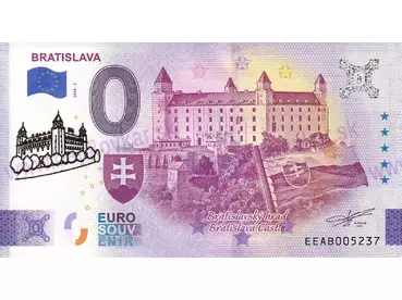 Bratislava - hrad (EEAB 2026-2) DOTLAČ 2026 - 3D gold prítlač