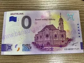 BRATISLAVA - kostol sv. Alžbety (EEAB 2025-12) reliéfna pečiatka BA