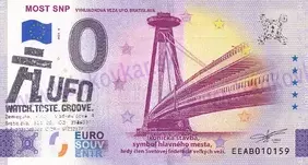 Bratislava Most SNP II. (EEAB 2024-8) - DOTLAČ 2024 - pečiatka UFO