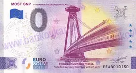 Bratislava Most SNP II. (EEAB 2024-8) UFO - DOTLAČ 2024 - reliéfna pečiatka