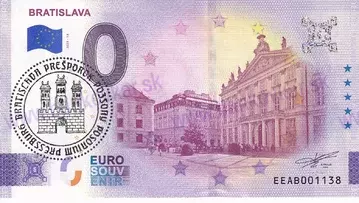 BRATISLAVA - Primaciálny palác (EEAB 2025-13) peč.BA BRATISLAVA - Primaciálny palác (EEAB 2025-13) peč.BA