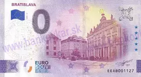 BRATISLAVA - Primaciálny palác (EEAB 2025-13) reliéfna peč.