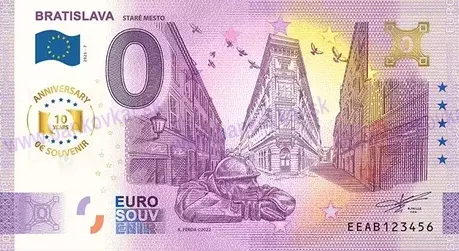 BRATISLAVA - Staré Mesto - Čumil EEAB 2025-7DOTLAČ 2025
