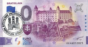 Bratislavský hrad III (EEAB 2024-2) DOTLAČ pečiatka