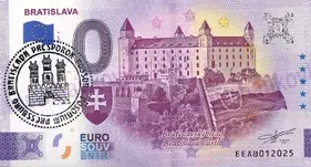 Bratislavský hrad III (EEAB 2024-2) DOTLAČ pečiatka