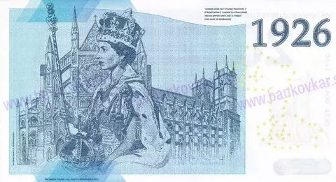 Britania 1926-2022 Pound A0 UKER 44A0 Queen Elizabeth II. Britania 1926-2022 Pound A0 UKER 44A0 Queen Elizabeth II.