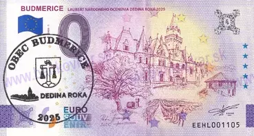 BUDMERICE (EEHL 2026-1) pečiatka čierna