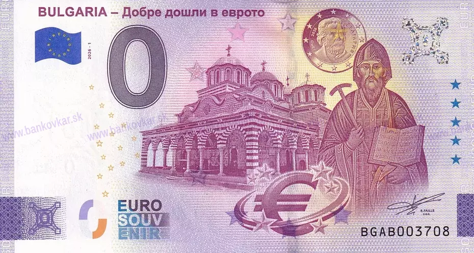 BULGARIA - Добре дошли в еврото BGAB 2026-1 BULGARIA - Добре дошли в еврото BGAB 2026-1