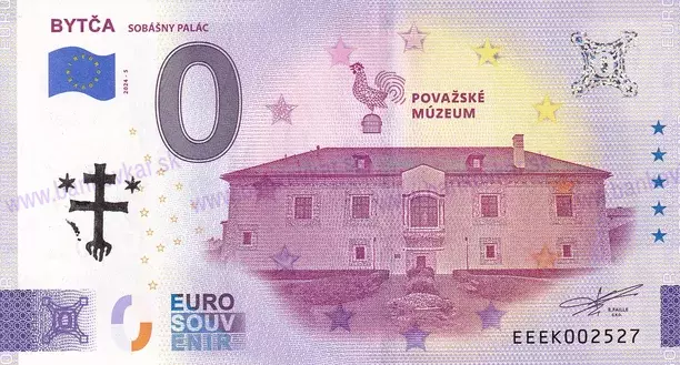 BYTČA Sobášny palác EEEK 2024-5 pečiatka BYTČA Sobášny palác EEEK 2024-5 pečiatka