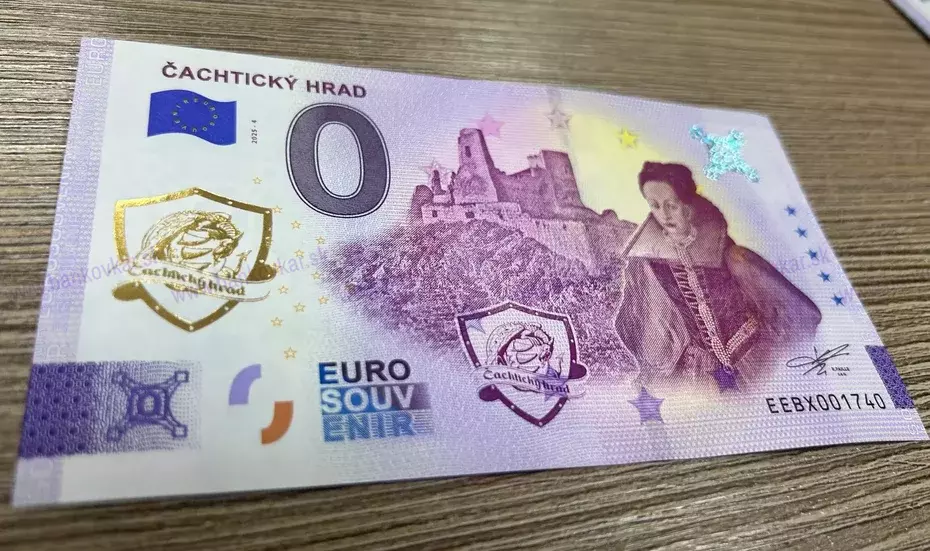Čachtický hrad EEBX 2025-4 GOLD