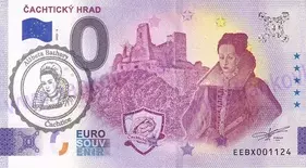 Čachtický hrad (EEBX 2025-4) pečiatka čierna