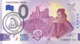 Čachtický hrad (EEBX 2025-4) pečiatka čierna