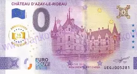 Chateau d Azay-le-Rideau (UEGJ 2025-2) Anniversary 2025