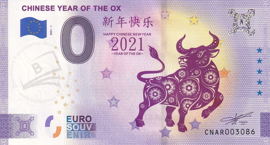 Chinese Year Of the OX CNAR 2021-1