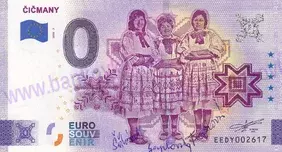 Čičmany (EEDY 2022-2) 3x podpis