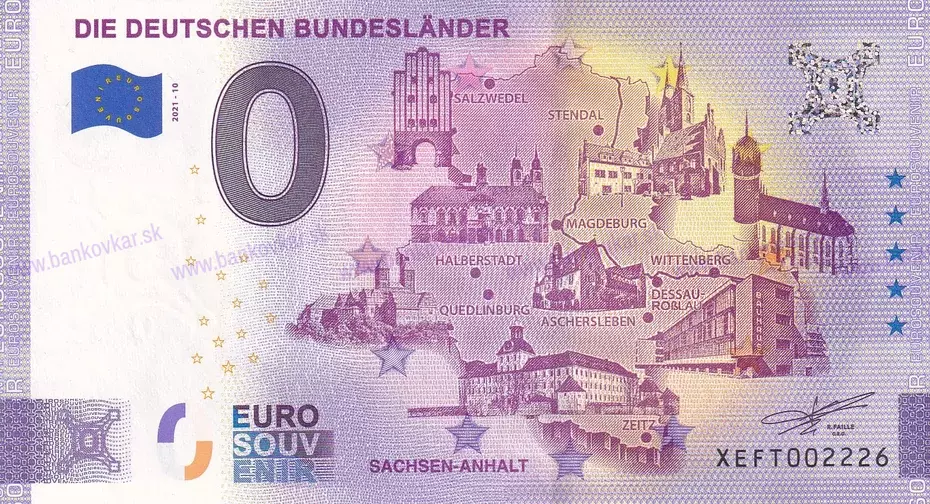 Die Deutschen Bundesländer XEFT 2021-10 Sachsen-Anhalt