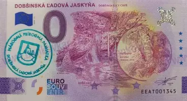 DOBŠINSKÁ ľadová jaskyňa 2 (EEAT 2026-11) pečiatka NPP