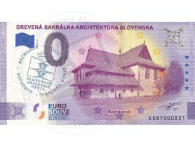 Drevená sakrálna architektúra Slovenska (EEBY 2021-3) Kežmarok pečiatka