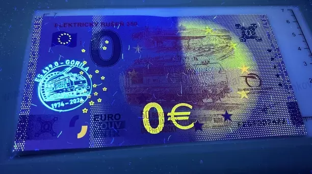 Elektrický rušeň 350 EEDF 2024-3 pečiatka Elektrický rušeň 350 EEDF 2024-3 pečiatka