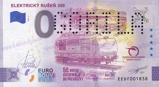 Elektrický rušeň 350 EEDF 2024-3 perforácia GORILA
