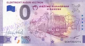 Elektrický rušeň 383 VECTRON (EEDF 2025-4) podpis A.Ferda