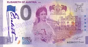 ELISABETH OF AUSTRIA Sissi (NEBQ 2021-3) pečiatka