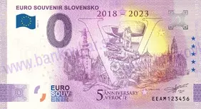 Euro Souvenir Slovensko 2018-2023 (EEAM 2023-7) R