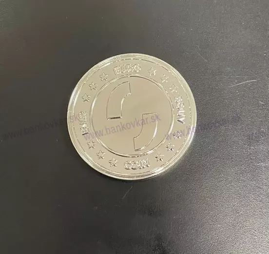 Eurosouvenir Coin - Karl Marx XEAN (postriebrená)