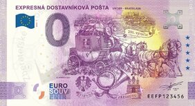 Expresná dostavníková pošta Viedeň-Bratislava (EEFP 2023-1) 200.výročie