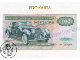 FDC karta LAGONDA V12 1938 - Sběratel Praha 09/2026