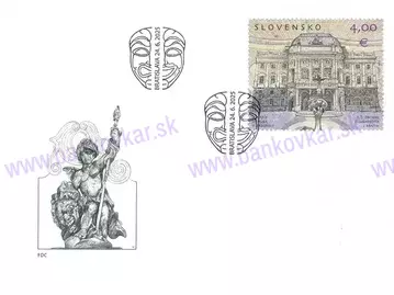 FDC Významné osobnosti SND BA (FDC 849/25) 105.výročie SND