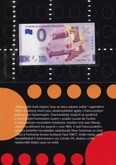 Folder Citroen DS Légende Francaise CZBF 2024-2