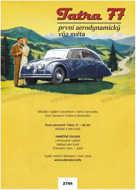 Folder Citroen DS Légende Francaise CZBF 2024-2 Folder Citroen DS Légende Francaise CZBF 2024-2