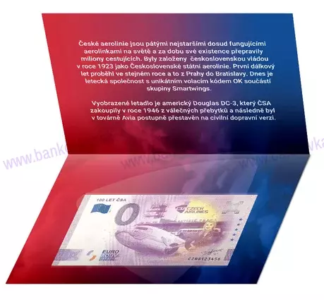 Folder ČSA - 100let