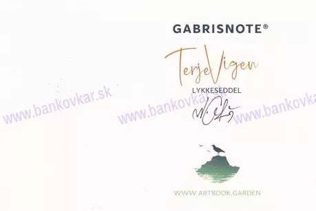 FOLDER GABRISNOTE LYKKESEDDEL - TERJE VIGEN
