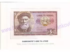 FOLDER GABRISNOTE (LYKKESEDDEL - TERJE VIGEN)